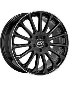 W19319505TGA   MSW 30   GLOSS BLACK+DIAMOND LIP   7.5x18 5x114.3 ET 40 ø 73.1