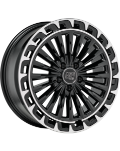 W19460500TGA   MSW 32   GLOSS BLACK+DIAMOND LIP   7.5x19 5x112 ET 32 ø 73.1