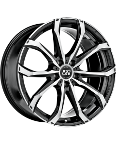 W1930950056   MSW 48   BLACK FULL POLISHED (GBFP)   9x21 5x108 ET 38 ø 73.1