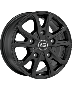 W19299005T53   MSW 48 VAN   MATT BLACK   6.5x16 5x120 ET 60 ø 65.06