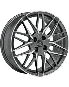 W1939000526   MSW 50-4   MATT GUN METAL FULL POLISHED (MGMFP)   7.5x18 4x108 ET 38 ø 63.34