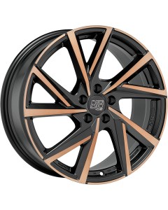 W19388006TCAC   MSW 80-5   MATT BLACK COPPER FULL POLISHED   8x18 5x112 ET 40 ø 57.06