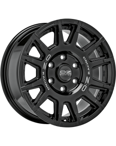 W01E01051CAJ   RALLY LEGEND   GLOSS BLACK + DARK LETTERING   8.5x20 6x120 ET 48 ø 74.56