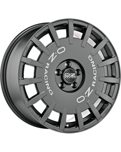W01A50051T9   RALLY RACING   DARK GRAPHITE SILVER LETTERING   7x17 5x110 ET 35 ø 65.06