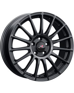 W01925207TGR9A   SUPERTURISMO TGR-WRT   MATT BLACK + SILVER LETTERING   9x21 5x120 ET 45 ø 79