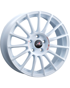 W01854213TGRRN   SUPERTURISMO TGR-WRT   RACE WHITE + RED LETTERING   8x18 5x114.3 ET 38 ø 75