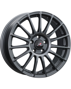 W01880201TGRRM   SUPERTURISMO TGR-WRT   MATT GRAPHITE + SILVER LETTERING   7x17 4x100 ET 42 ø 68