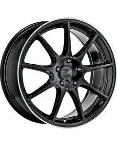 W01977202GD4   VELOCE GT   GLOSS BLACK+DIAMOND LIP+SILVER LETTERING   8x18 5x108 ET 45 ø 75