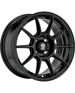 W29075501C5   SPARCO FF1   GLOSS BLACK   7x15 4x100 ET 25 ø 63.3