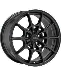 W2910450053   SPARCO FF2   MATT BLACK   7.5x18 5x100 ET 45 ø 63.3