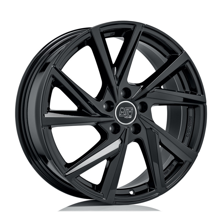 W19386007TC5 MSW 80-5 GLOSS BLACK 6.5x16 5x112 ET 46 ø 57.06